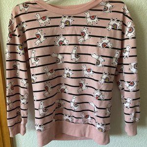 Long sleeve llama shirt